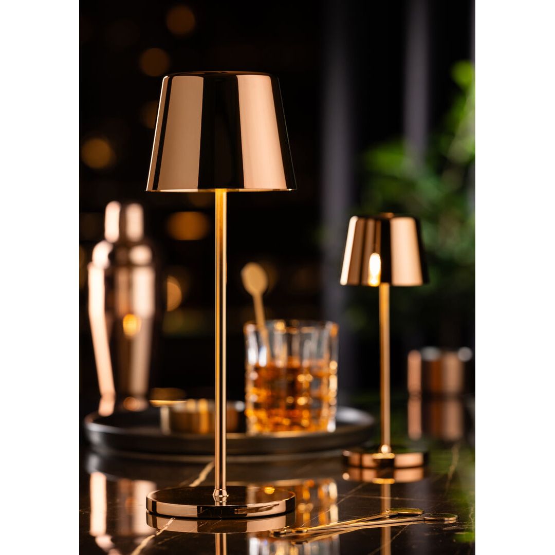Bermuda LED Cordless Lamp 32cm - Copper