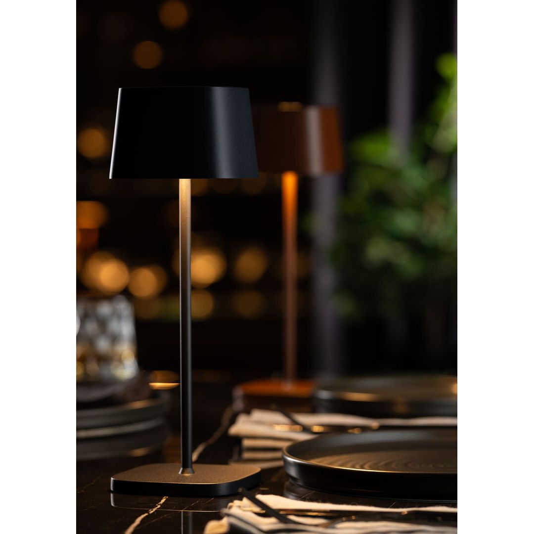 Montego LED Cordless Lamp 30cm - Black