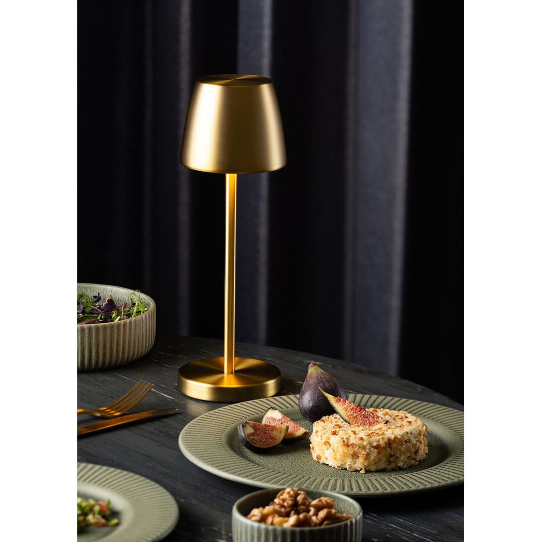 Mini Montserrat LED Cordless Lamp 26cm - Gold - RE