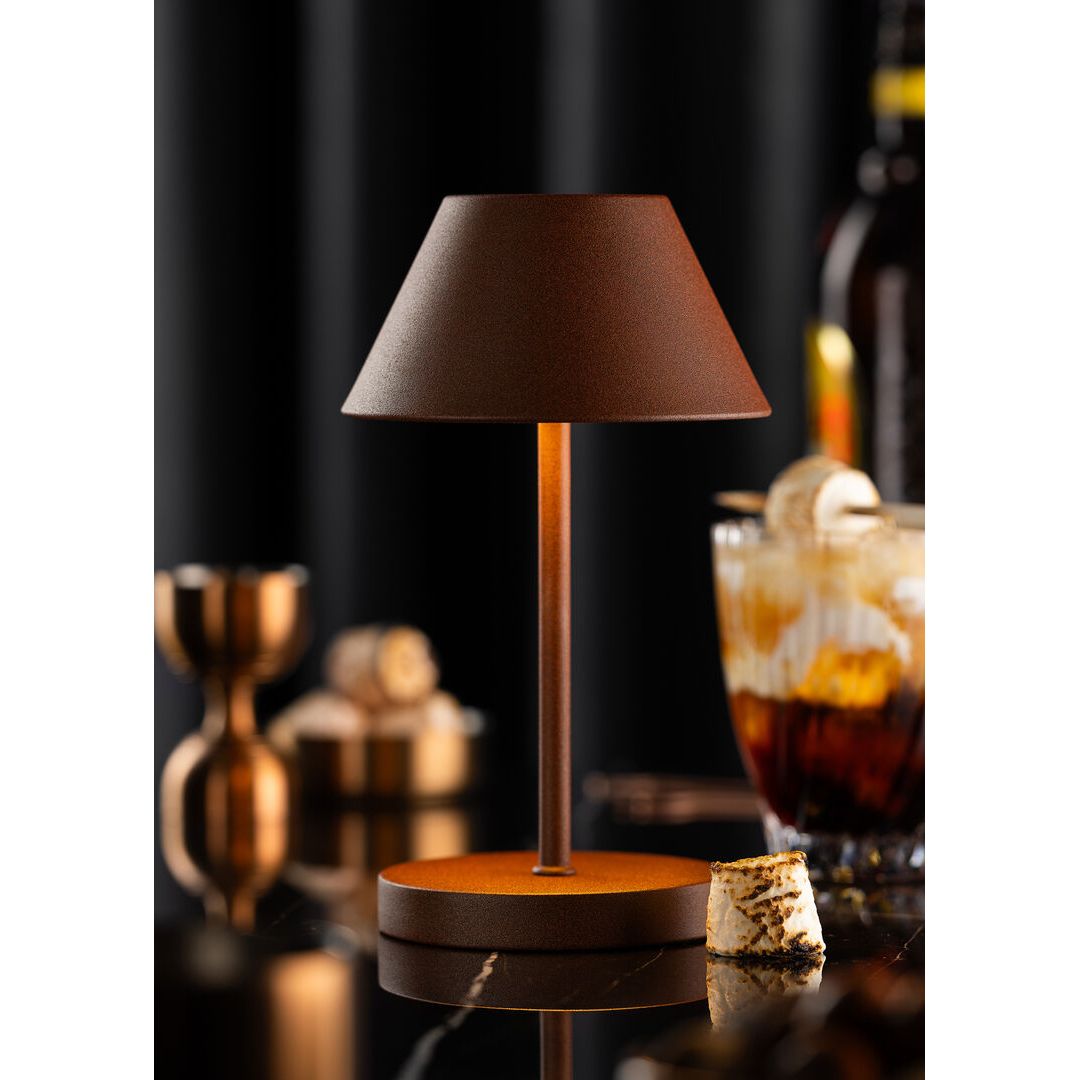 Bonaire LED Cordless Lamp 19cm - Cocoa - RE