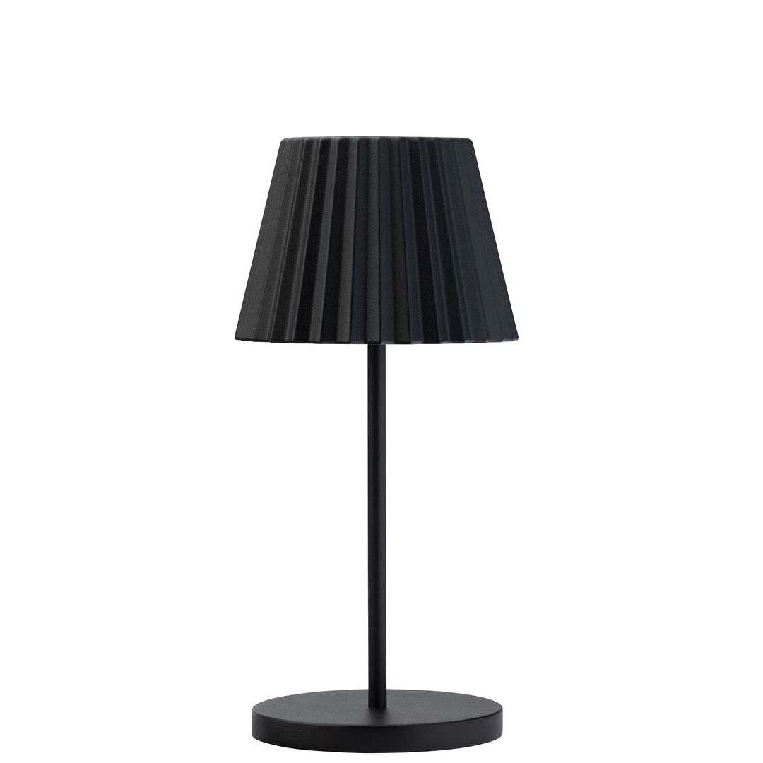 Dominica LED Cordless Lamp 26cm - Black
