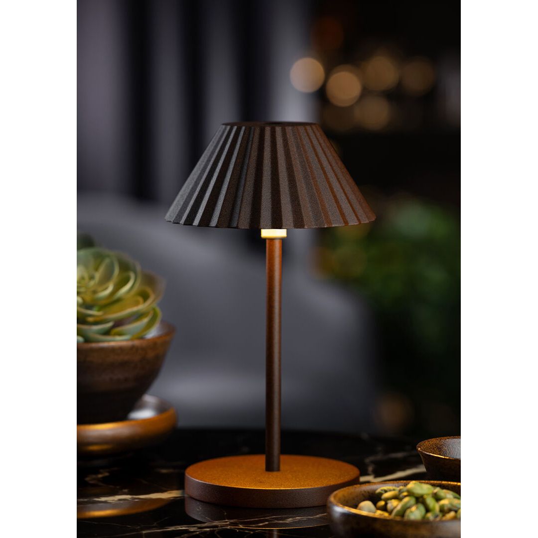 Aruba LED Cordless Lamp 23cm - Cocoa - RE