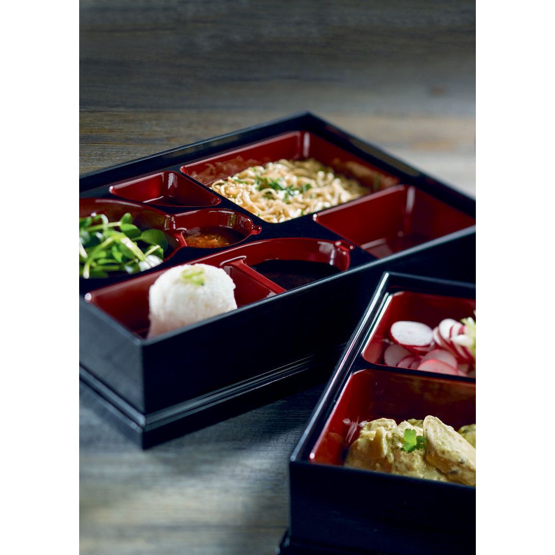 Luxe Bento Box (32.5 x 25.5 x 6.5cm) 5 compartment