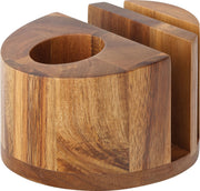 Acacia Menu/Napkin & Cutlery Holder 5" (12.5cm)