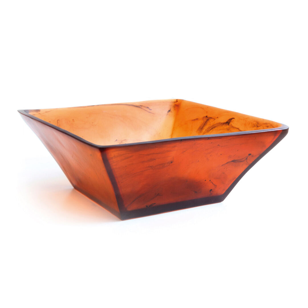 Utopia | Buffet | Tortoise Fusion Square Bowl 15.2 x 7cm (6 x 2 3/4") | Bespoke77