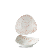 Studio Prints Kintsugi Coral Lotus Porcelain Bowl 7"