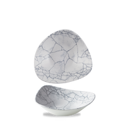 Studio Prints Kintsugi Pearl Grey Lotus Porcelain Bowl 9"