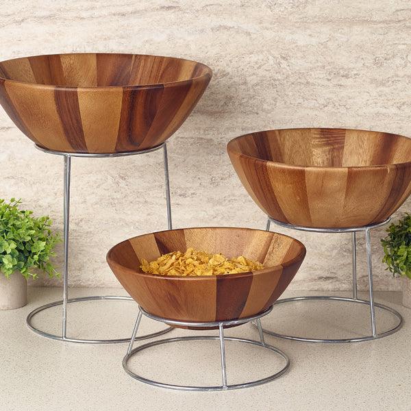 GenWare Acacia Wood Bowl 30 x 10cm