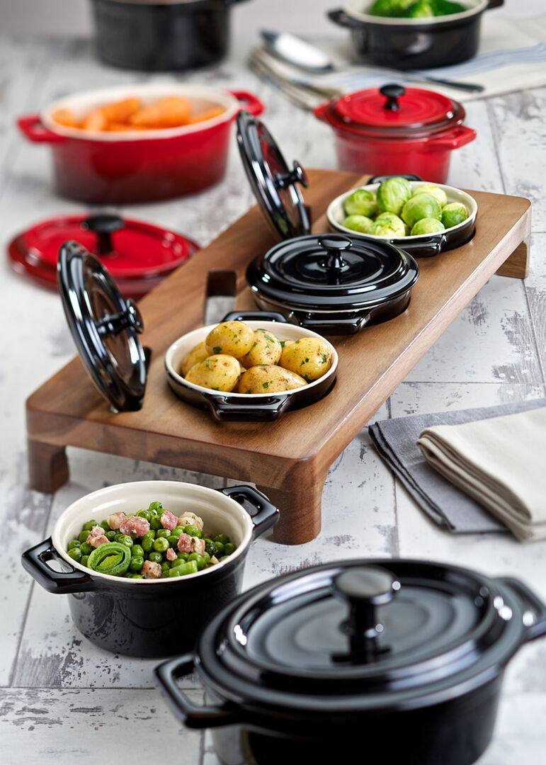 Midnight Round Casserole 4" (10cm) 9oz (26cl)