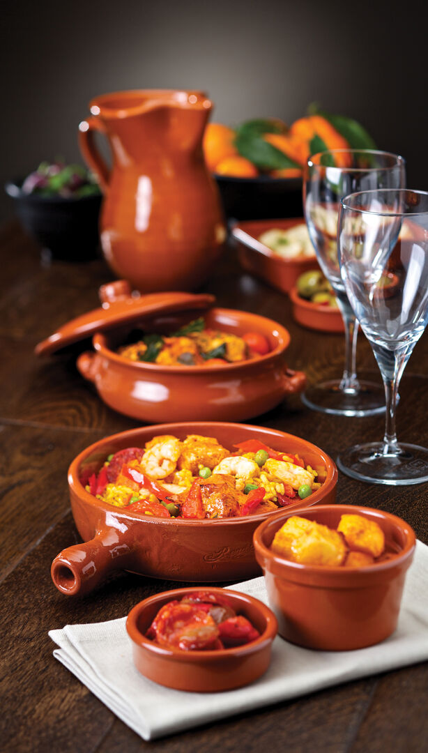 Black Tapas Dish 6.75" (17cm)
