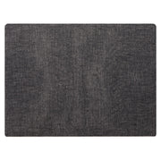 Utopia | Table Presentation | Modern Twist Linen Black Grey Silicone Placemat 30.5 x 40.6cm (12 x 16") | Bespoke77