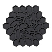 Utopia | Table Presentation | Modern Twist Hive Graphite Trivet 17.8cm (7") | Bespoke77