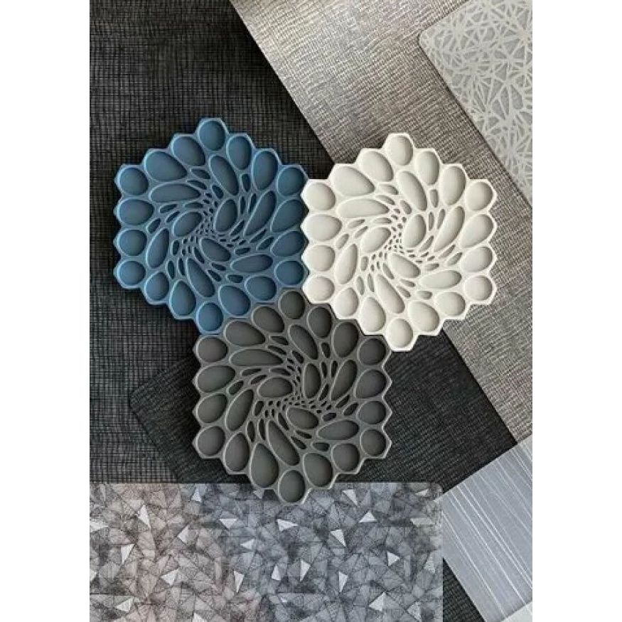 Utopia | Table Presentation | Modern Twist Hive Midnight Trivet 17.8cm (7") | Bespoke77