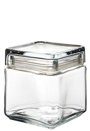 Square Biscotti Jar 1L