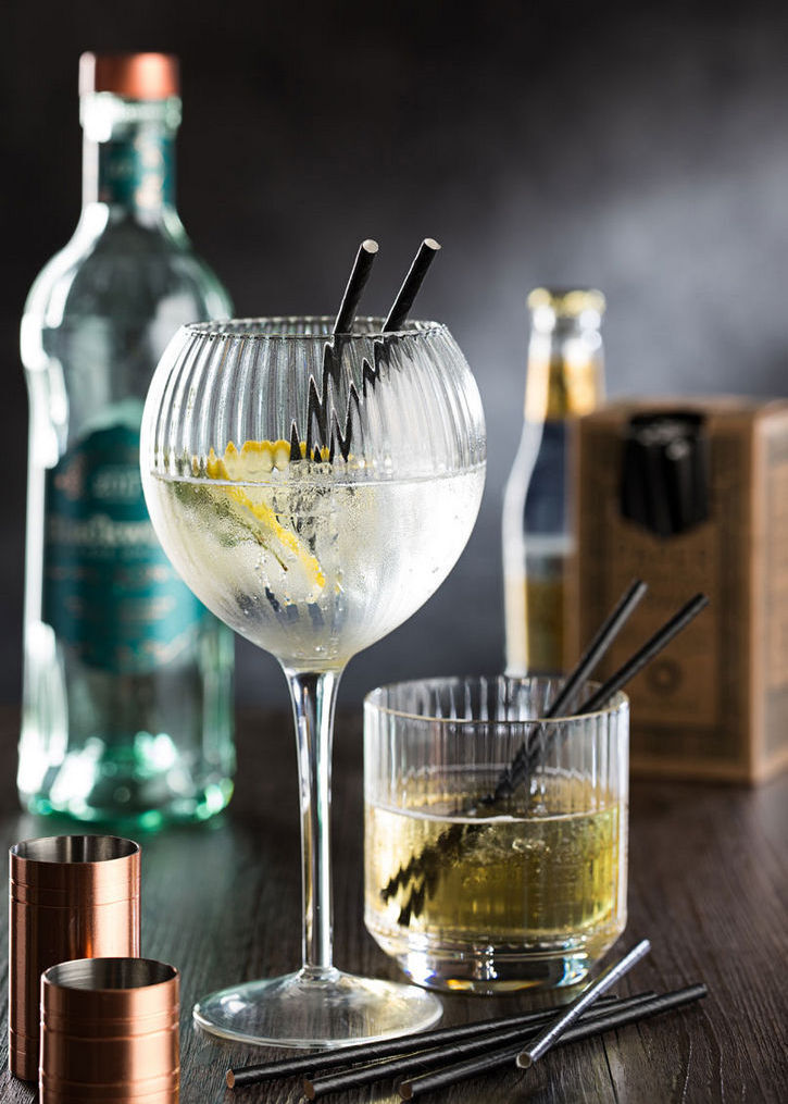 Hayworth Stemless Gin 22oz (65cl) - Gold Rim