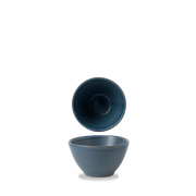 Bit On The Side Porcelain Oslo Blue Contour Dip Pot 4oz