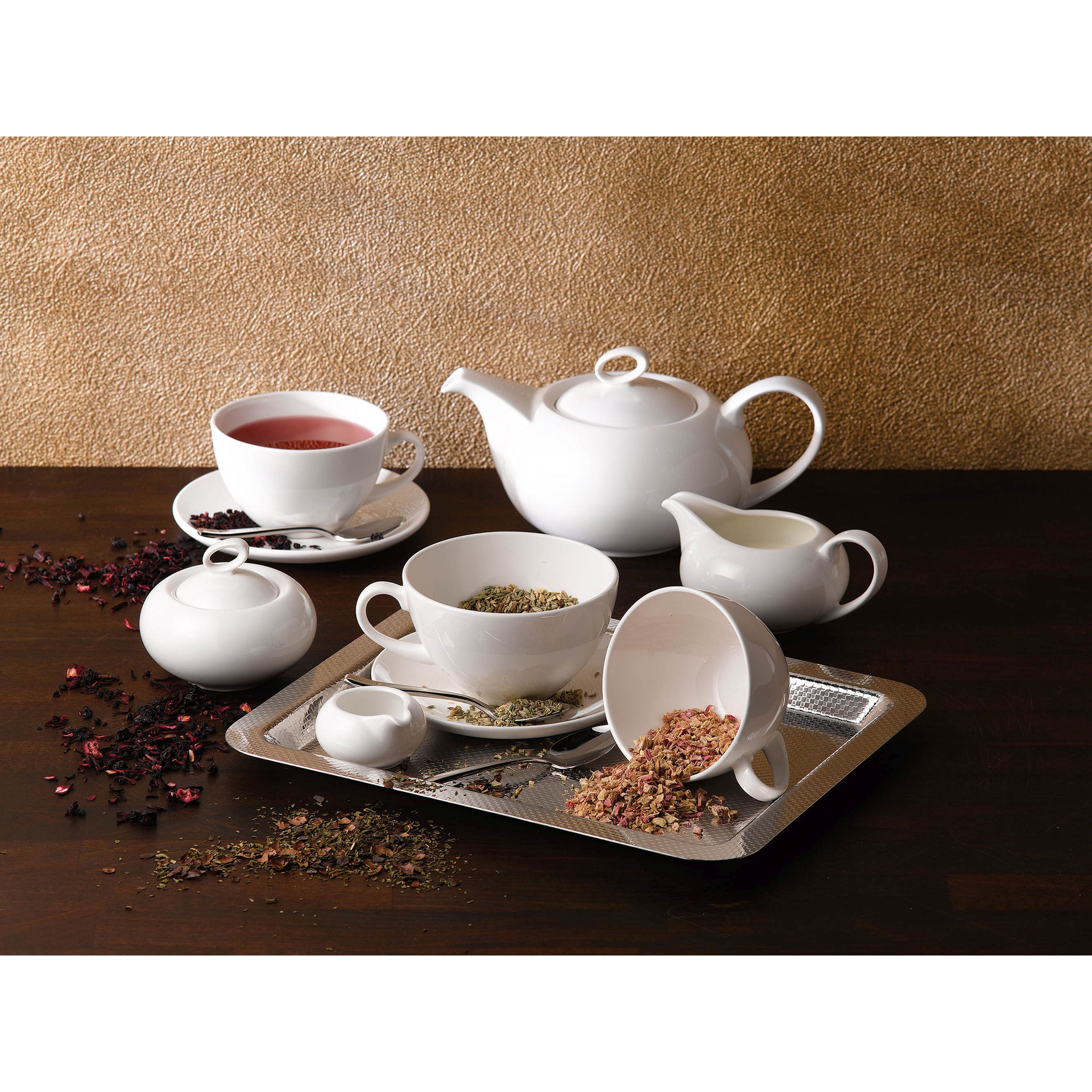 Alchemy Sequel White Covered Sugar Bowl 7oz