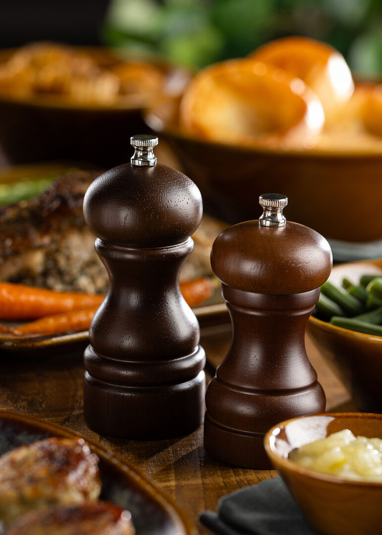 Dark Wood Salt/Pepper Grinder 5" (13cm)