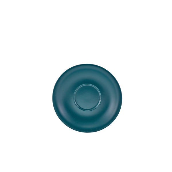 GenWare Porcelain Matt Teal Saucer 13.5cm/ 5.25"