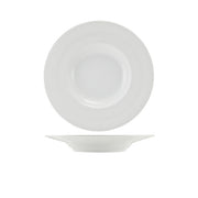 Incise Porcelain Solara Winged Soup Bowl 24cm