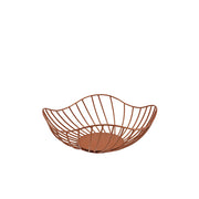 GenWare Lotus Leaf Copper Wire Basket 28.5 x 10cm