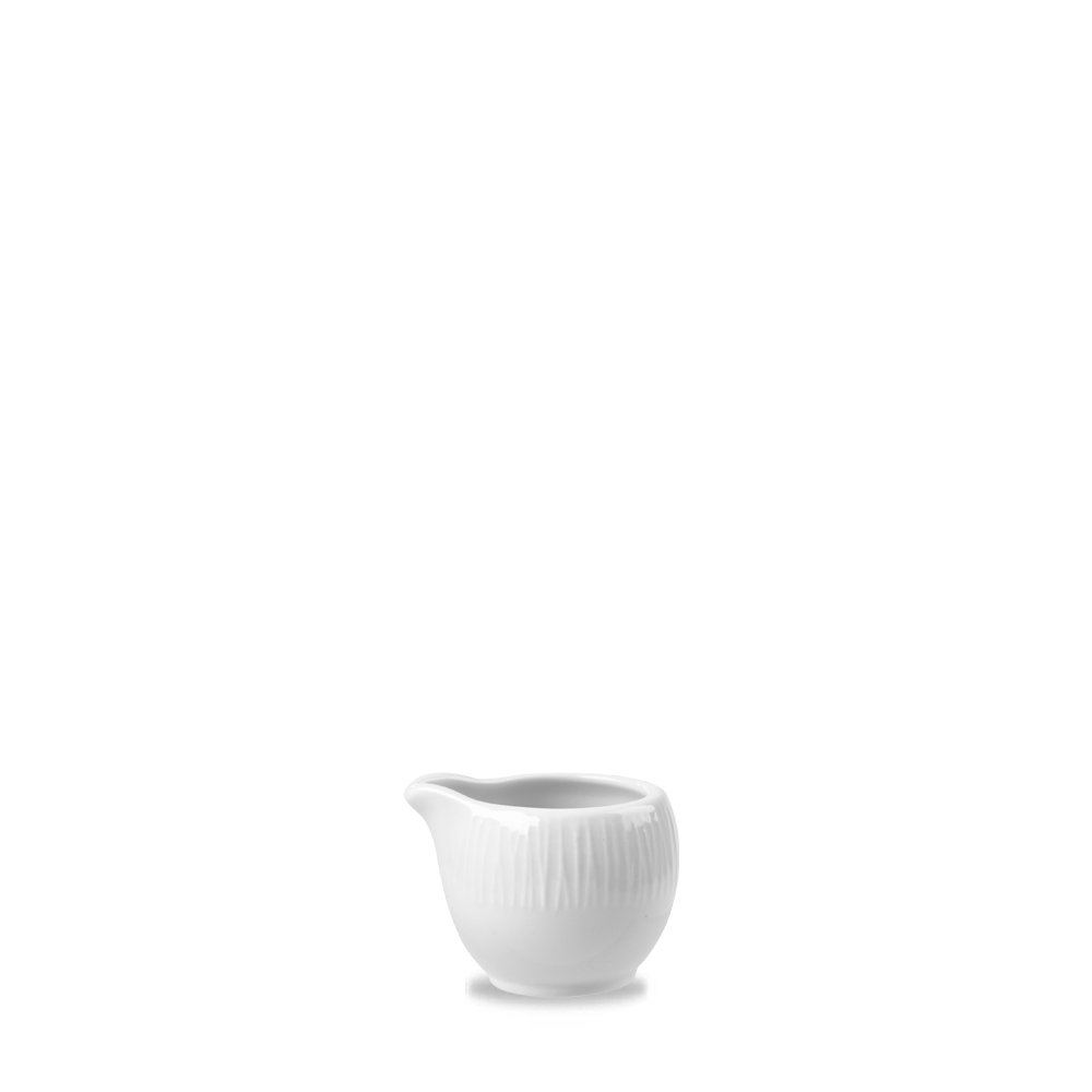 Bamboo White Porcelain Jug 2oz