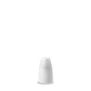 Bamboo White Porcelain Pepper Pot 2.75"