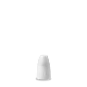 Bamboo White Porcelain Salt Pot 2.75"