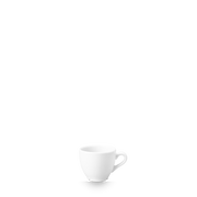 Vellum White Porcelain Espresso Cup 3.5oz - Elegant and Durable Design
