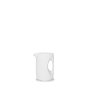 Bit On The Side Porcelain White Jug 3oz