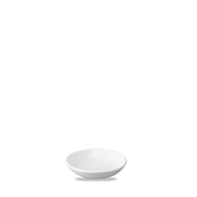 White Porcelain Butter Pad 4" - Elegant Serving Accessory
