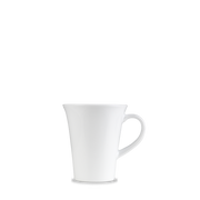 Art De Cuisine Menu White Porcelain Flared Mug 10.5oz