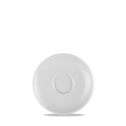 Art De Cuisine Menu White Porcelain Small Saucer 5"