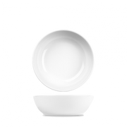 Art De Cuisine Menu White Porcelain Bowl 5.25"