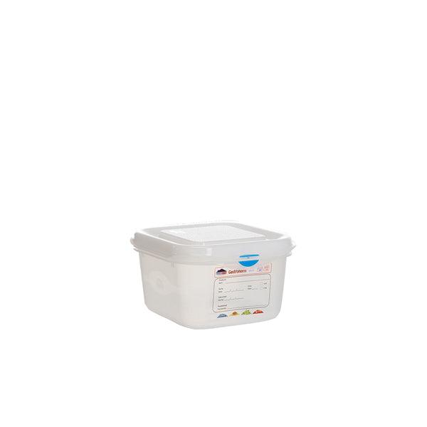 GN Storage Container 1/6 100mm Deep 1.7L - BESPOKE 77