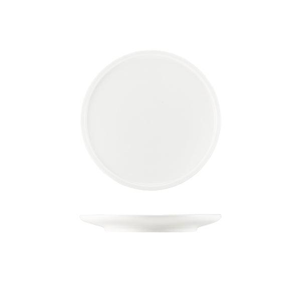 GenWare Porcelain Flat Rim Plate 18cm/7" - BESPOKE 77