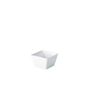 Genware Porcelain Square Dish 8.5 x 5.5cm/3.25 x 2.25" - BESPOKE 77