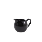 Genware Porcelain Black Jug 14cl/5oz - BESPOKE 77