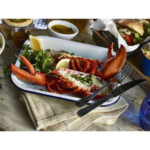 Enamel Baking Tray 31 x 25 x 5cm - BESPOKE 77
