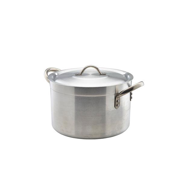Aluminium Stewpan With Lid 5.5Litre - BESPOKE 77
