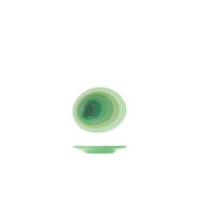 Shoots Green Atlantis Melamine Oval Plate 12 x 9.5cm - BESPOKE 77