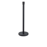 Genware Black Barrier Post - BESPOKE 77