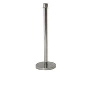 Genware Stainless Steel Barrier Post - BESPOKE 77