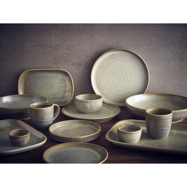 Terra Porcelain Matt Grey Round Bowl 11.5cm - BESPOKE 77