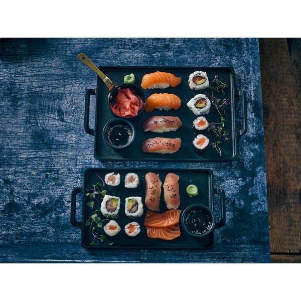 GenWare Cast Iron Rectangular Platter 25 x 15.5cm - BESPOKE 77