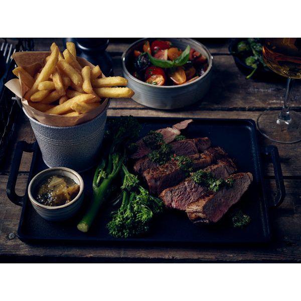 GenWare Cast Iron Rectangular Platter 28 x 20cm - BESPOKE 77