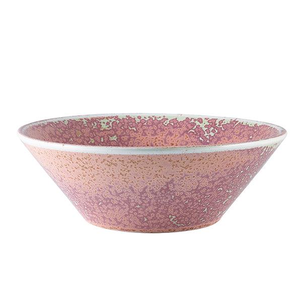 Terra Porcelain Rose Conical Bowl 19.5cm - BESPOKE 77