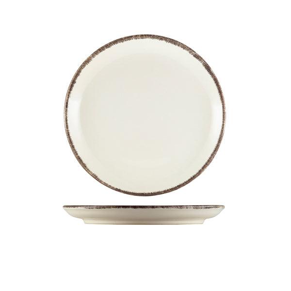 Terra Stoneware Sereno Grey Coupe Plate 19cm - BESPOKE 77
