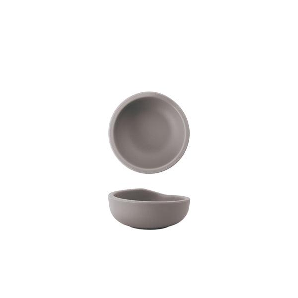 Sand Brown Copenhagen Round Melamine Bowl 8.5 x 3.5cm - BESPOKE 77