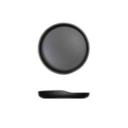 Black Copenhagen Round Melamine Plate 17cm - BESPOKE 77